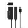Aisens Adaptador SATA a USB-A ASE-35A01B para discos de 2.5 y 3.5 pulgadas con alimentador